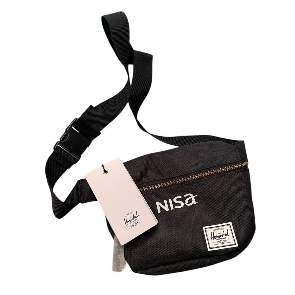 Herschel Supply Company Fifteen‎ Hip Pack 2L Black Unisex Travel Casual New Zips